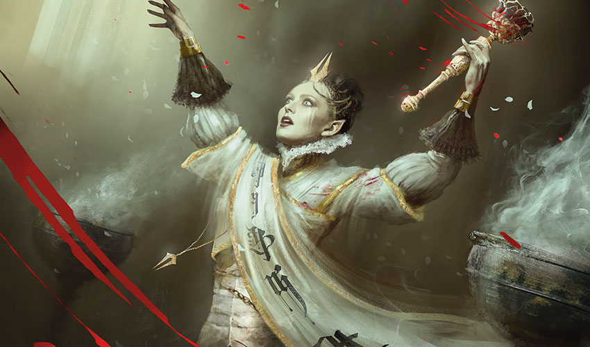 Sacramento Sanguíneo | Arte de: Bastien L. Deharme